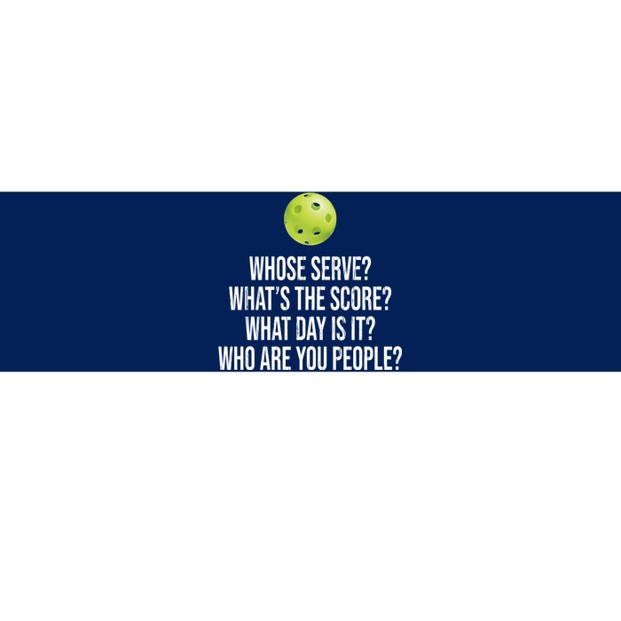 Funny Pickleball Meme Bumper Sticker