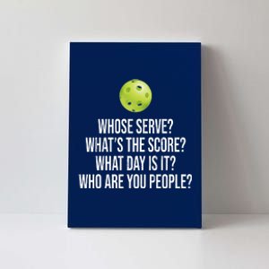 Funny Pickleball Meme Canvas