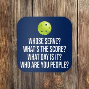 Funny Pickleball Meme Coaster