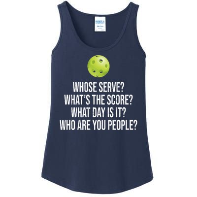 Funny Pickleball Meme Ladies Essential Tank