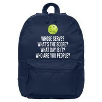 Funny Pickleball Meme 16 in Basic Backpack