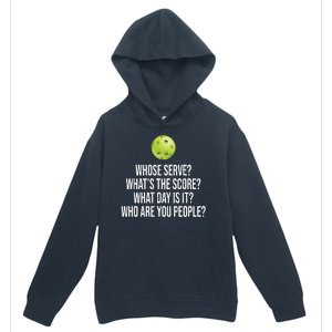 Funny Pickleball Meme Urban Pullover Hoodie