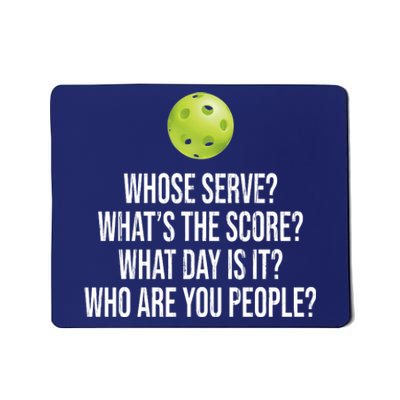 Funny Pickleball Meme Mousepad