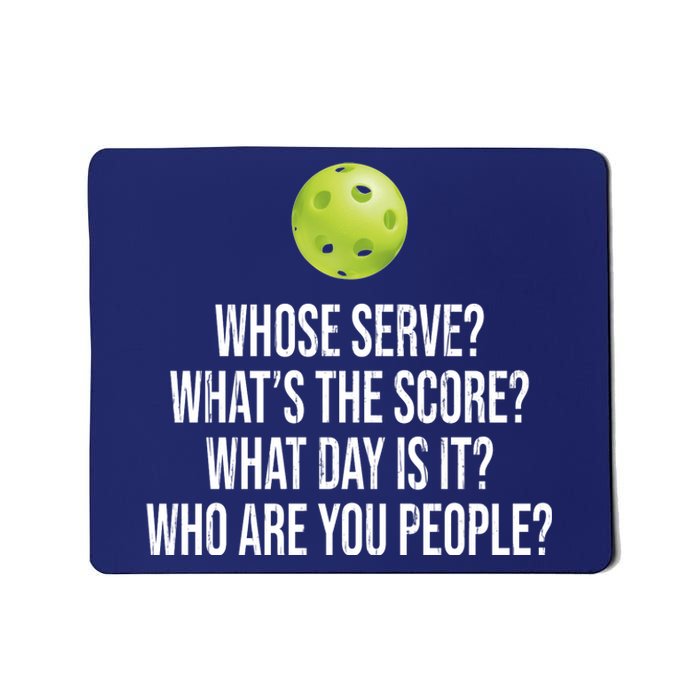 Funny Pickleball Meme Mousepad