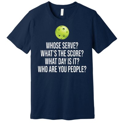 Funny Pickleball Meme Premium T-Shirt