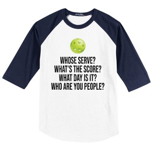 Funny Pickleball Meme Baseball Sleeve Shirt