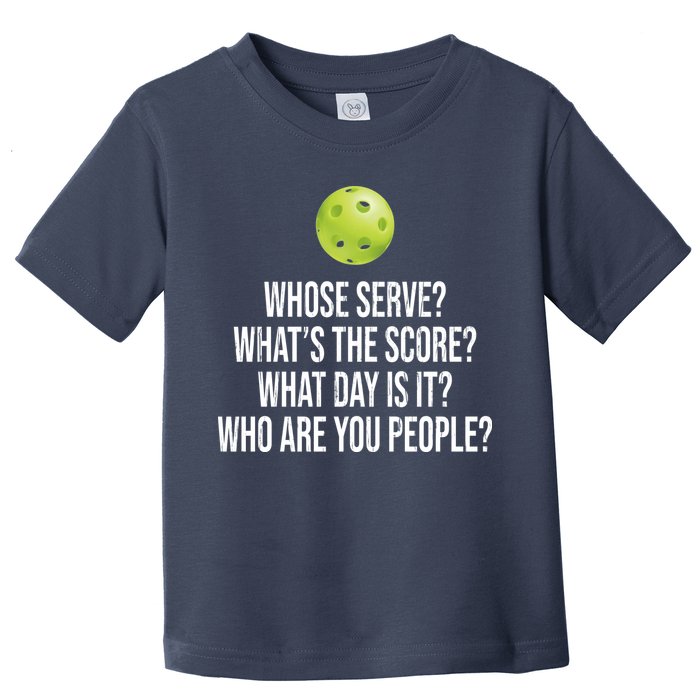 Funny Pickleball Meme Toddler T-Shirt