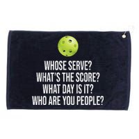 Funny Pickleball Meme Grommeted Golf Towel