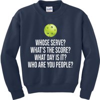 Funny Pickleball Meme Kids Sweatshirt