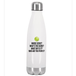 Funny Pickleball Meme Stainless Steel Insulated Water Bottle