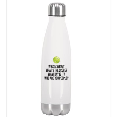 Funny Pickleball Meme Stainless Steel Insulated Water Bottle