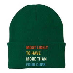 Funny Passover Most Likely More Than Four Cups Seder Matzah Knit Cap Winter Beanie