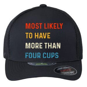 Funny Passover Most Likely More Than Four Cups Seder Matzah Flexfit Unipanel Trucker Cap