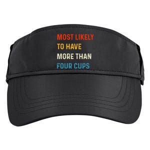 Funny Passover Most Likely More Than Four Cups Seder Matzah Adult Drive Performance Visor