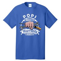 Funny Pops Mr Fix It Handy Dad My Tools Mechanic Grandpa Gift Tall T-Shirt