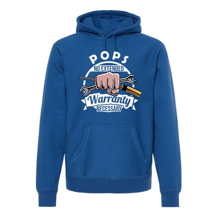 Funny Pops Mr Fix It Handy Dad My Tools Mechanic Grandpa Gift Premium Hoodie