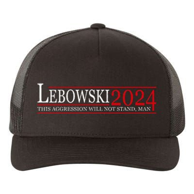 Funny Political Name Lebowski Political Election Vote 2024 Yupoong Adult 5-Panel Trucker Hat