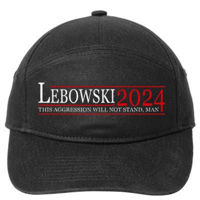 Funny Political Name Lebowski Political Election Vote 2024 7-Panel Snapback Hat