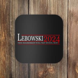 Funny Political Name Lebowski Political Election Vote 2024 Coaster