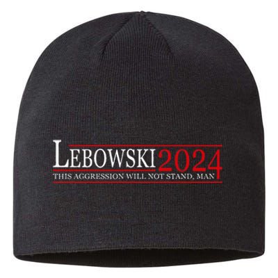 Funny Political Name Lebowski Political Election Vote 2024 Sustainable Beanie