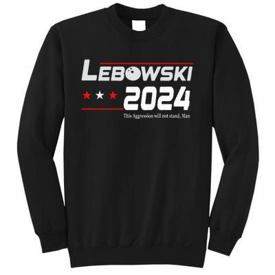 Funny Political Name Lebowski Political Election Vote 2024 Sweatshirt