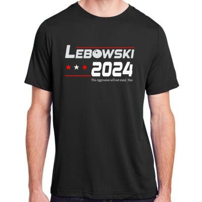 Funny Political Name Lebowski Political Election Vote 2024 Adult ChromaSoft Performance T-Shirt