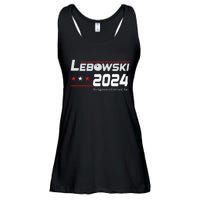 Funny Political Name Lebowski Political Election Vote 2024 Ladies Essential Flowy Tank