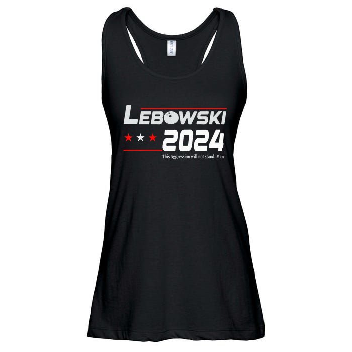 Funny Political Name Lebowski Political Election Vote 2024 Ladies Essential Flowy Tank