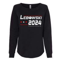 Funny Political Name Lebowski Political Election Vote 2024 Womens California Wash Sweatshirt