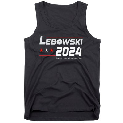 Funny Political Name Lebowski Political Election Vote 2024 Tank Top