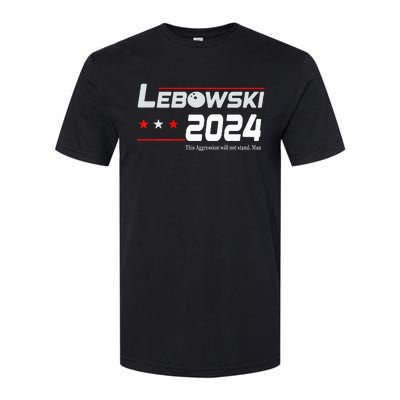 Funny Political Name Lebowski Political Election Vote 2024 Softstyle CVC T-Shirt