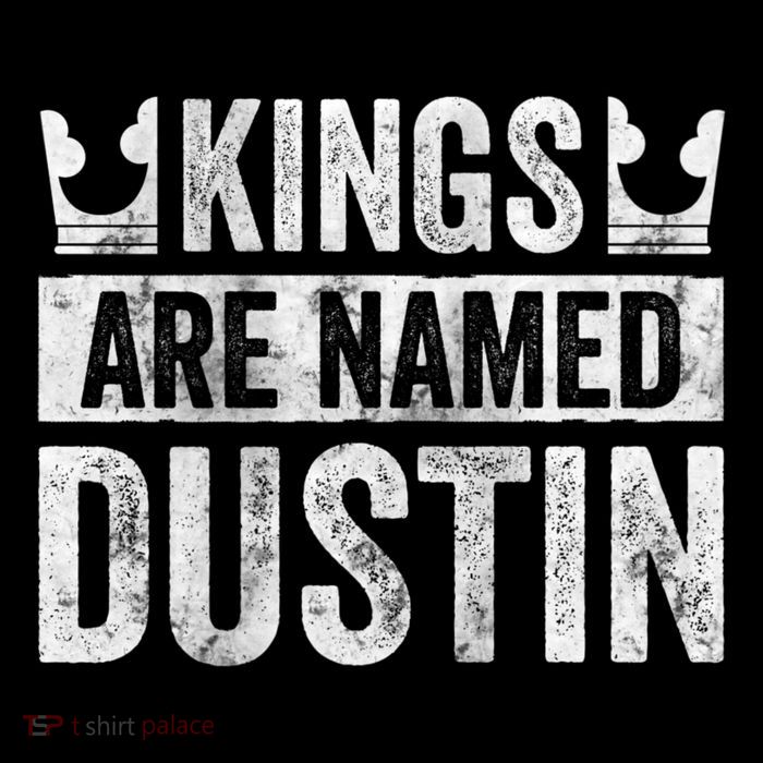 Funny Personalized Name Kings Are Named Dustin Sustainable Knit Beanie