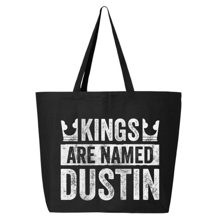 Funny Personalized Name Kings Are Named Dustin 25L Jumbo Tote