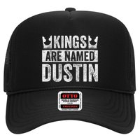 Funny Personalized Name Kings Are Named Dustin Trucker Hat