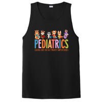 Funny Pediatric Nurse Caring For Tiny But Mighty Superheroes PosiCharge Competitor Tank