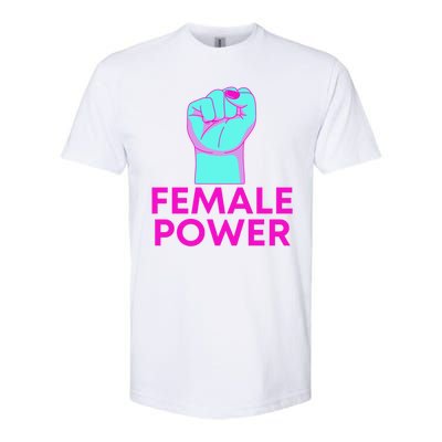 Female Power Neon Softstyle® CVC T-Shirt