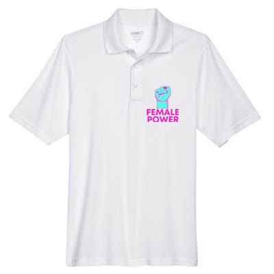 Female Power Neon Men's Origin Performance Piqué Polo