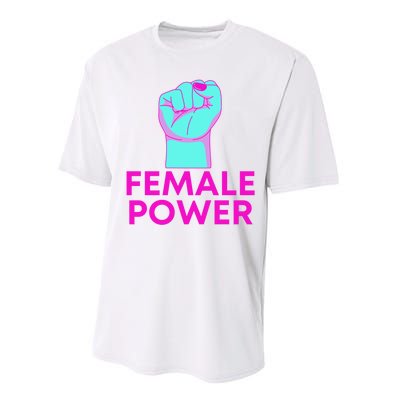 Female Power Neon Performance Sprint T-Shirt