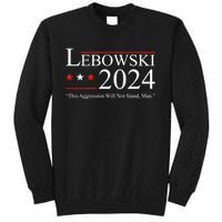 Funny Political Name Lebowski Political Election Vote 2024 Sweatshirt