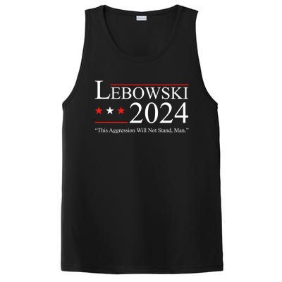 Funny Political Name Lebowski Political Election Vote 2024 PosiCharge Competitor Tank