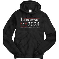 Funny Political Name Lebowski Political Election Vote 2024 Tie Dye Hoodie