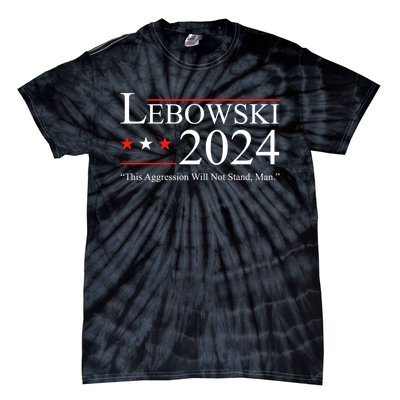 Funny Political Name Lebowski Political Election Vote 2024 Tie-Dye T-Shirt