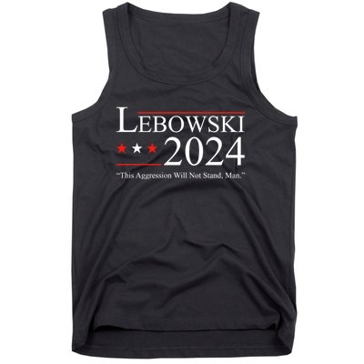 Funny Political Name Lebowski Political Election Vote 2024 Tank Top