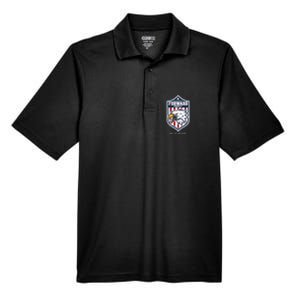 Forward Party Not Left Not Right Men's Origin Performance Pique Polo