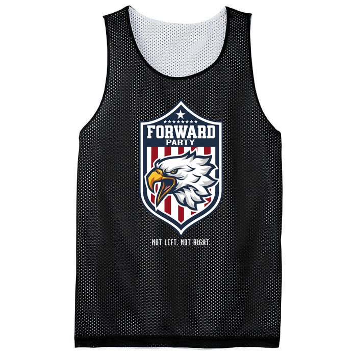 Forward Party Not Left Not Right Mesh Reversible Basketball Jersey Tank