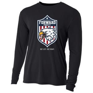 Forward Party Not Left Not Right Cooling Performance Long Sleeve Crew