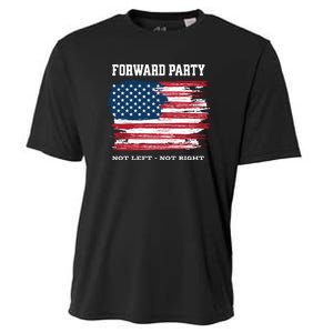 Forward Party Not Left Not Right Cooling Performance Crew T-Shirt