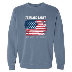 Forward Party Not Left Not Right Garment-Dyed Sweatshirt