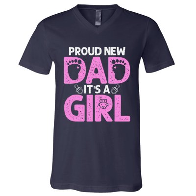 Funny Proud New Dad Gift For Fathers Day Its A V-Neck T-Shirt