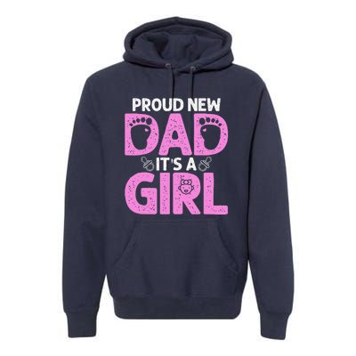 Funny Proud New Dad Gift For Fathers Day Its A Premium Hoodie